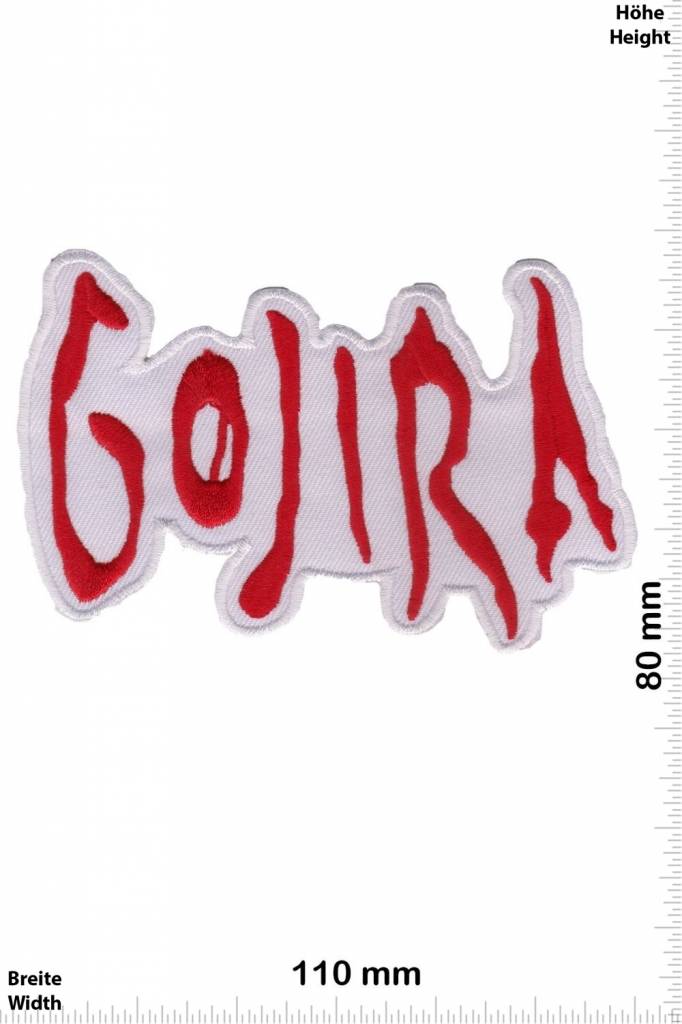 Gojira Gojira - weiss - rot -Death-Metal-Band