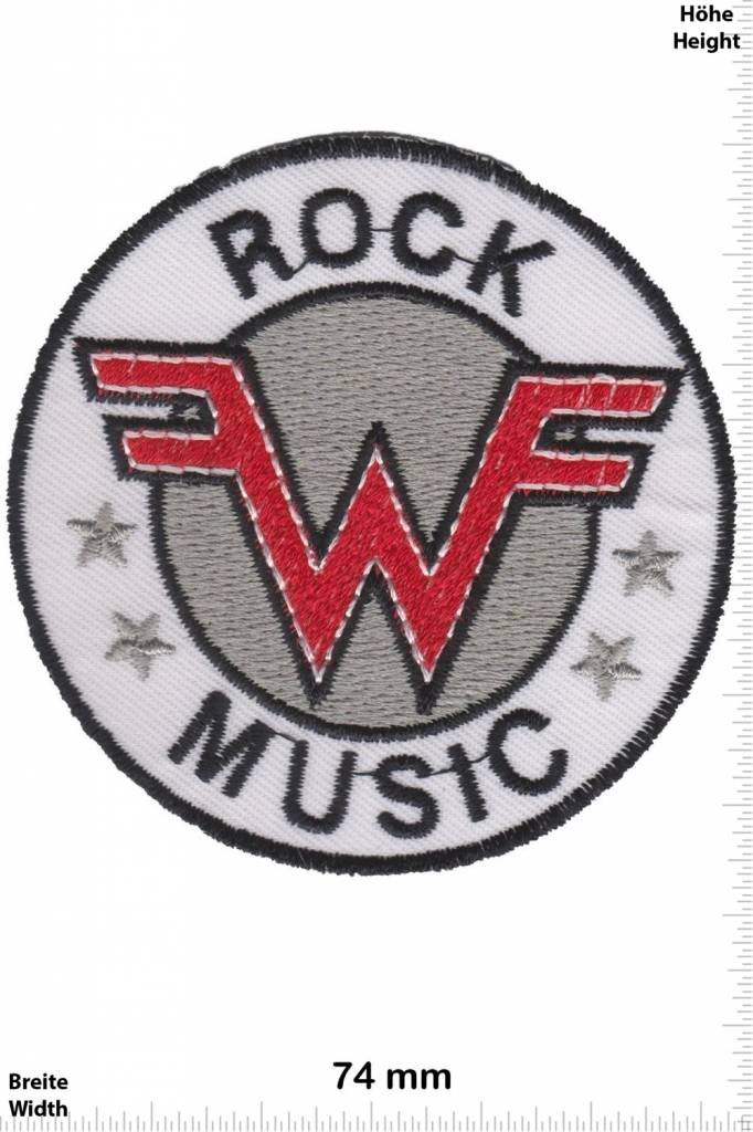 Weezer WEEZER Rock Music - round - white