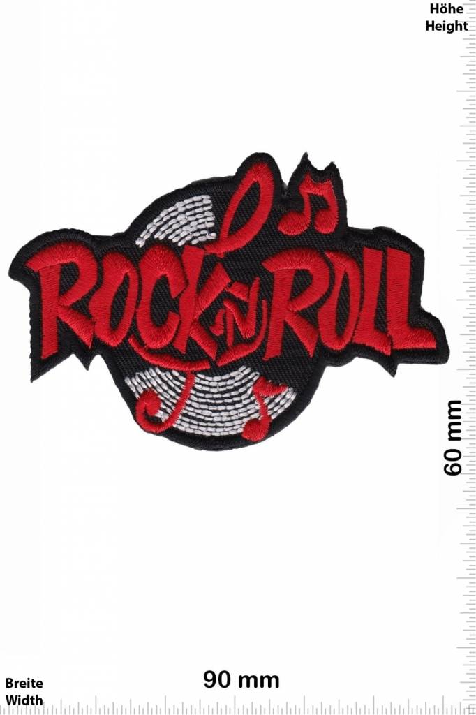 Rock n Roll Rock n Roll - silver  red  - LP -Music