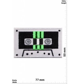 DJ Music Cassette - Tape - Oldschool - grün- Music