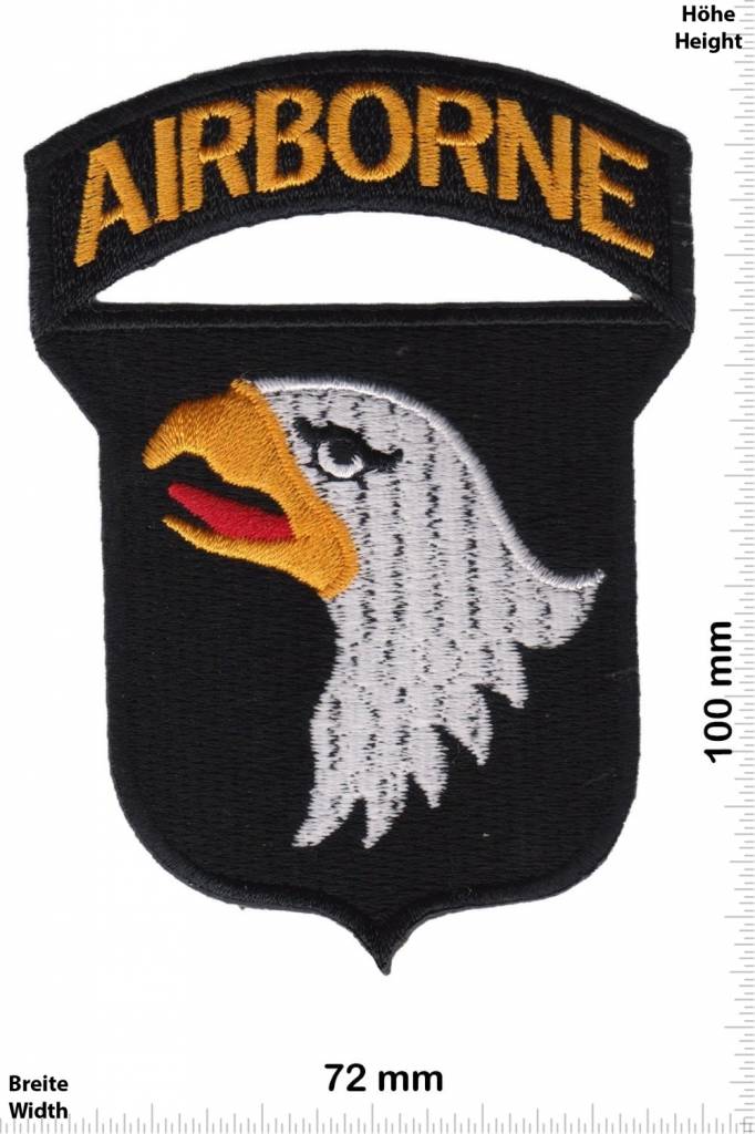 U.S. Air Force Airborne - United States Army Special Forces Command - Wappen und Schrift - HQ US Army