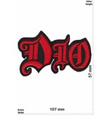 Dio DIO - red - rot - Heavy-Metal-Band