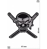 Nija Ninja -  Skull - black