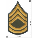 Sergant Sergeant First Class - 3 Streifen - gold - BIG