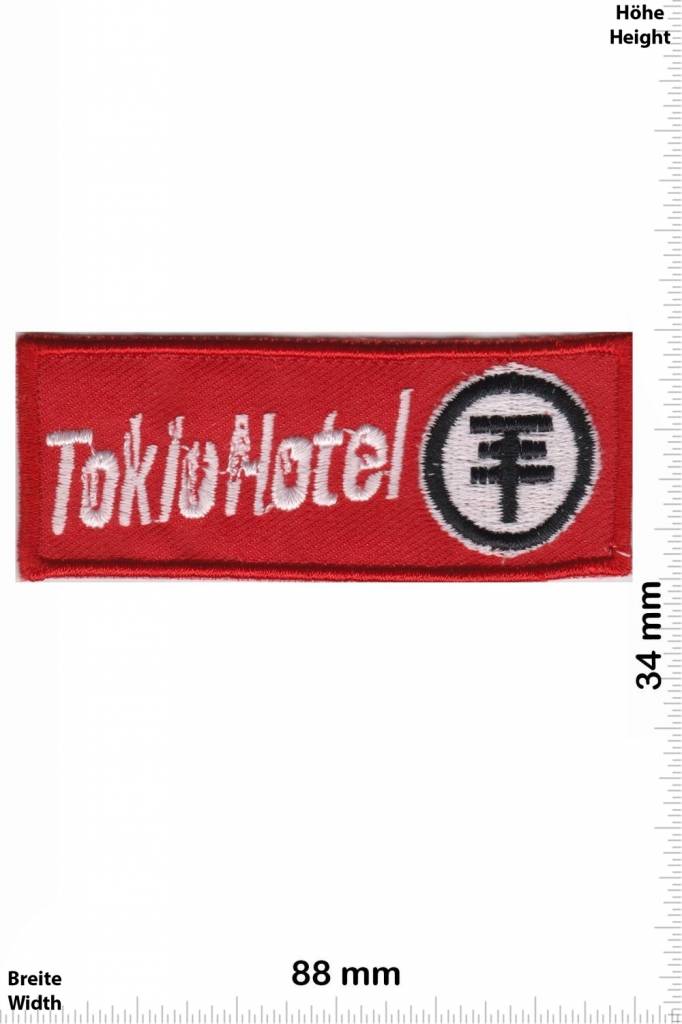 Tokio Hotel  Tokio Hotel - klein - rot