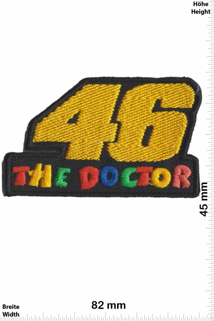 Valentino Rossi, Der Doktor, 46-Aufkleber-Set