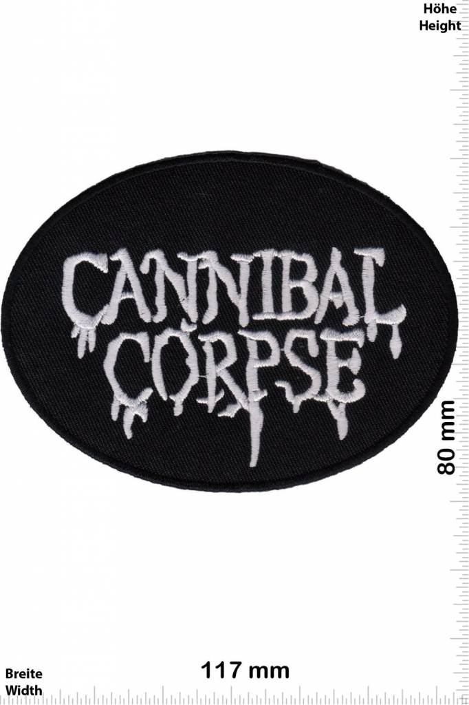 Cannibal Corpse Cannibal Corpse - oval - black