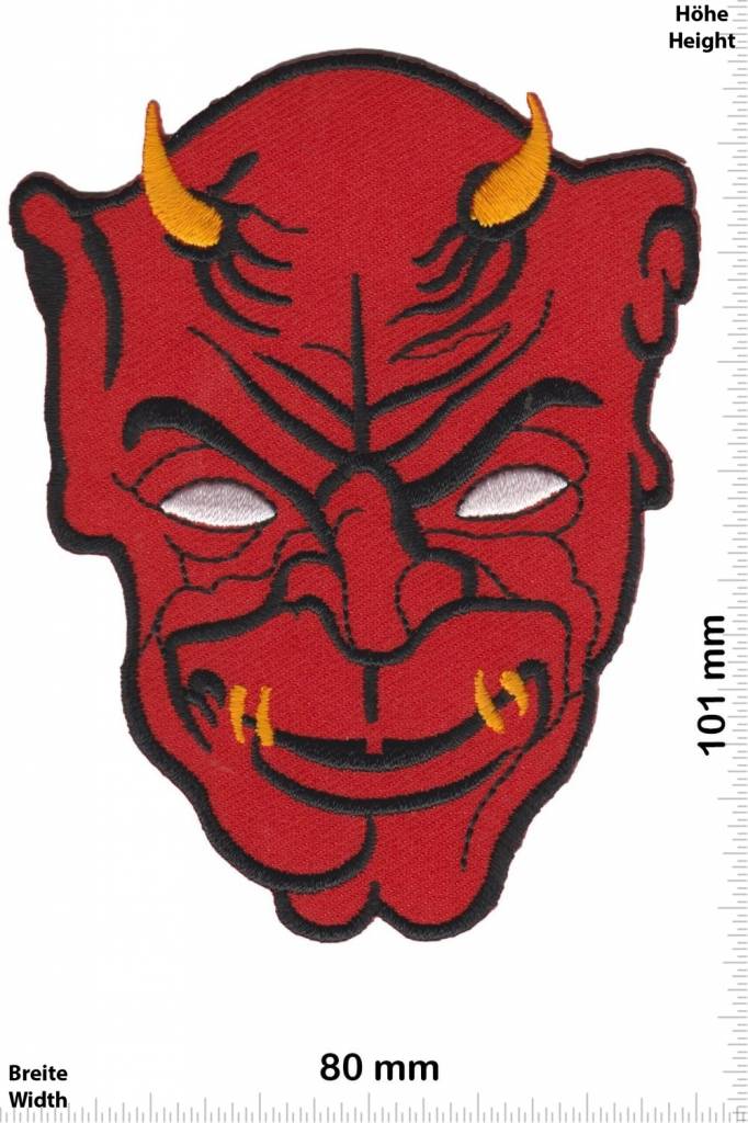 Teufel Red Devil head - Skull