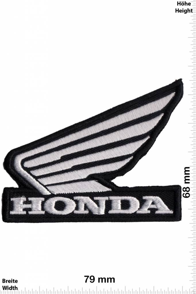 Honda HONDA - Flügel - silber