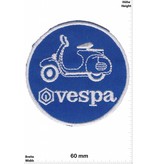 Vespa Vespa - rund  - blau - Roller - Scooter