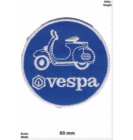 Vespa Vespa - round - blue - Scooter