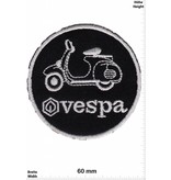 Vespa Vespa - rund - schwarz  - Roller - Scooter