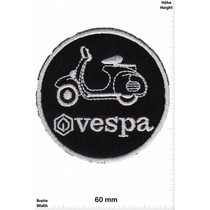 Vespa Vespa - round - black  - Scooter