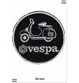 Vespa Vespa - round - black  - Scooter