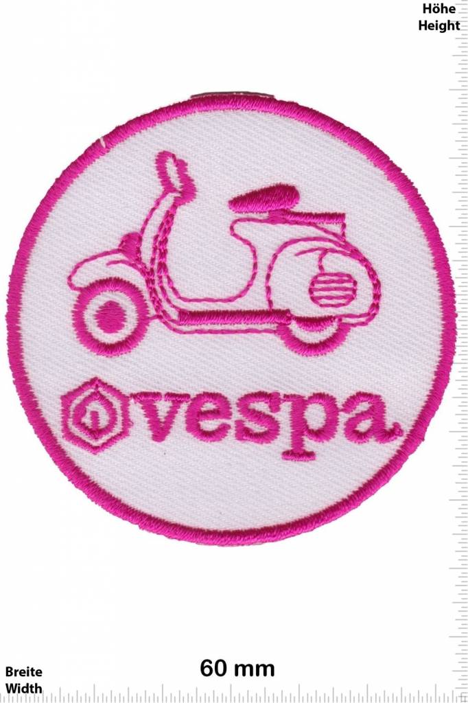 Vespa Vespa - rund - pink - Roller - Scooter