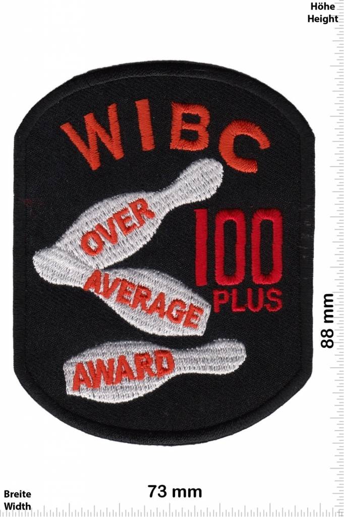 USA WIBC - 100 plus - schwarz  - Bowling Sport