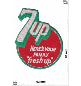 7up 7up - heres your Family "fresh up" - US