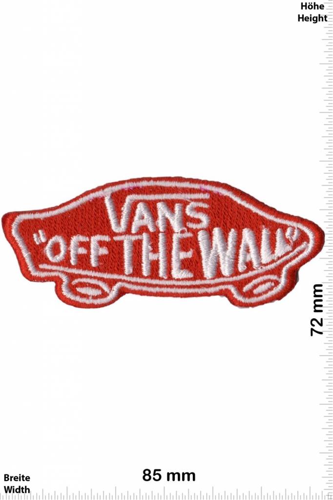 Vans Vans - Off the Wall - klein - silber/rot