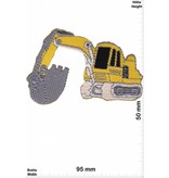 Bagger yellow Excavator