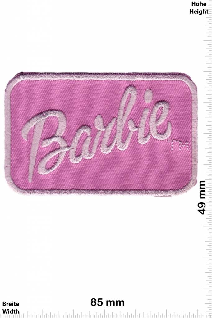 Barbie - Patch - patch posteriore - Patch Portachiavi Adesivi -   - Il più grande Patch Negozio in tutto il mondo