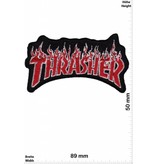 Thrasher Thrasher - red silver - rot silber- Skateboard - Skater - Wheels - Extremsport - Skater