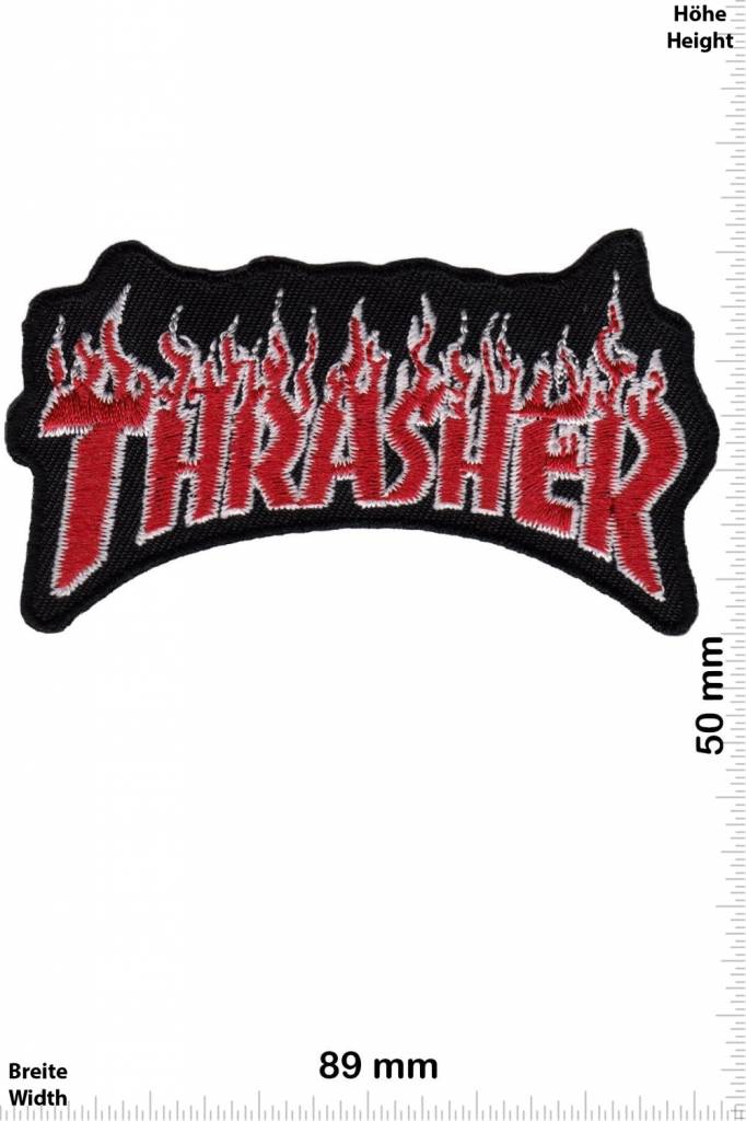 Thrasher Thrasher - rot silber - rot silber- Skateboard - Skater - Wheels - Extremsport - Skater