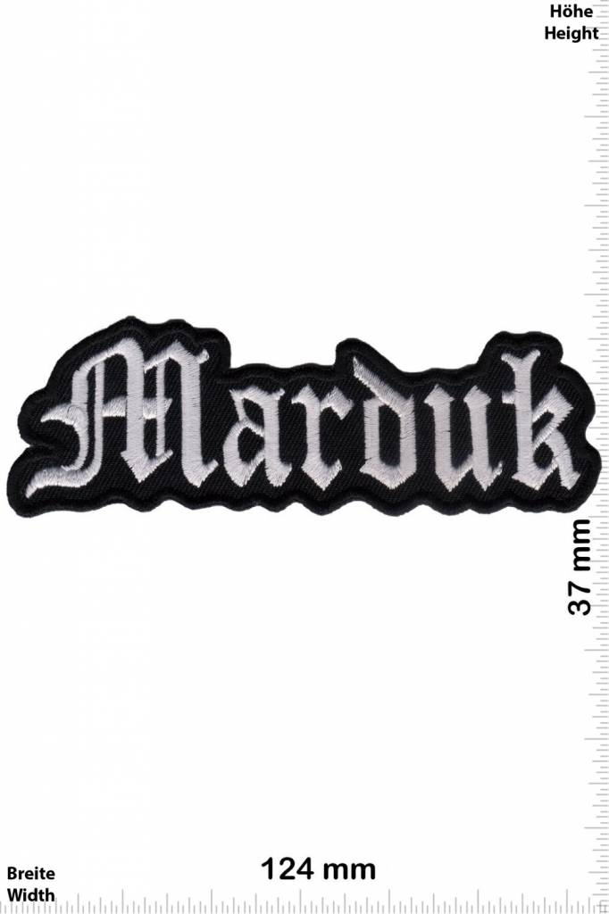 Marduk Marduk - schwarz - silber / schwarz -silber - schwarz-Metal-Band