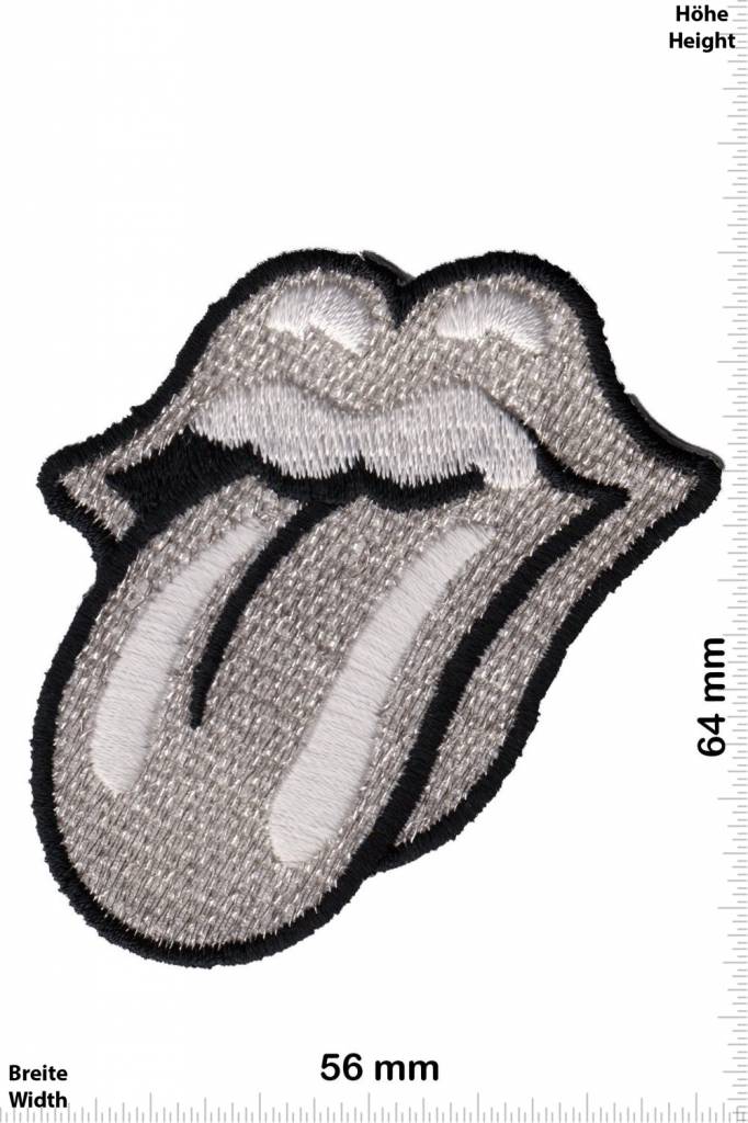 Rolling Stones Rolling Stone - silver - silber - Zunge