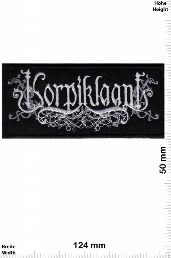 Korpiklaani  Korpiklaani - schwarz - silber / schwarz -silber - Folk-Metal-Band