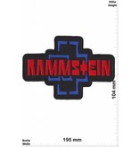 Rammstein Rammstein - big - 19 cm - red -blue