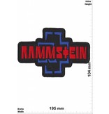 Rammstein Rammstein - big - 19 cm - red -blue