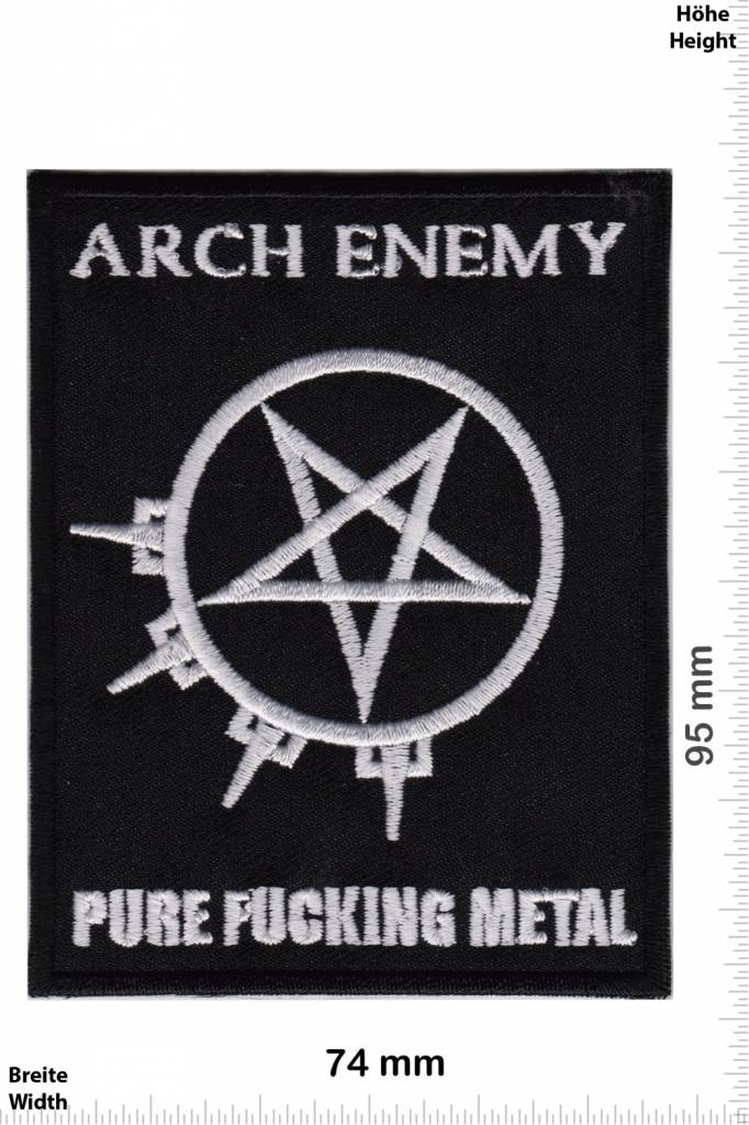 Arch Enemy Arch Enemy - silber - rechteck