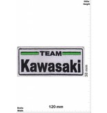 Kawasaki Team Kawasaki  - weiss schwarz - rechteck