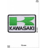 Kawasaki K - Kawasaki - weiss grün - rechteck