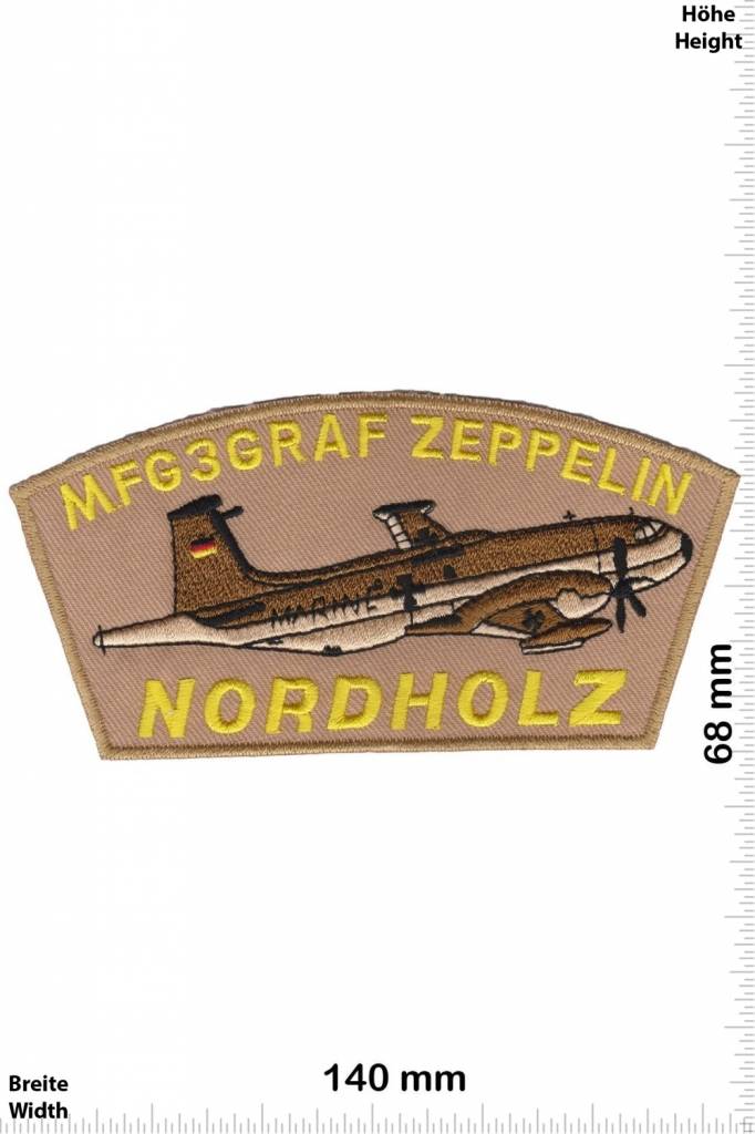 Army MFG3 Graf Zeppelin - Nordholz - BIG HQ 14 cm -  Military  Airplane - German Military