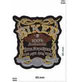 Biker Biker - 100% Authentic - Steel Horse Rider - Live Free Ride Free - USA