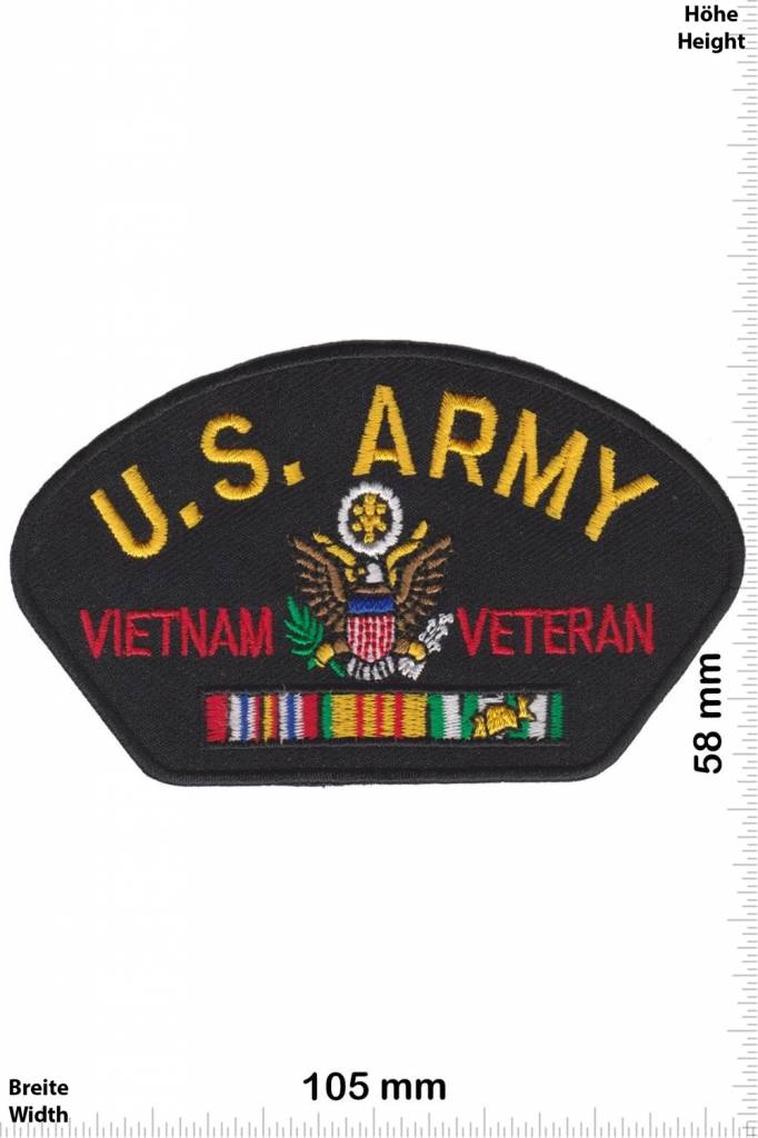 U.S. Army U.S. Army - Vietnam Veteran - black