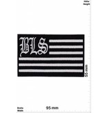 Black Label Society Black Label Society - silver Flag - BLS - rectangle