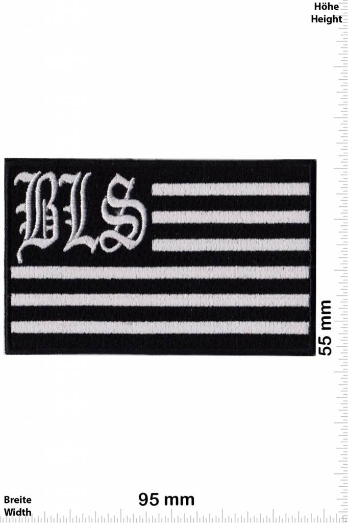 Black Label Society Black Label Society - silber Flag - BLS - rechteck