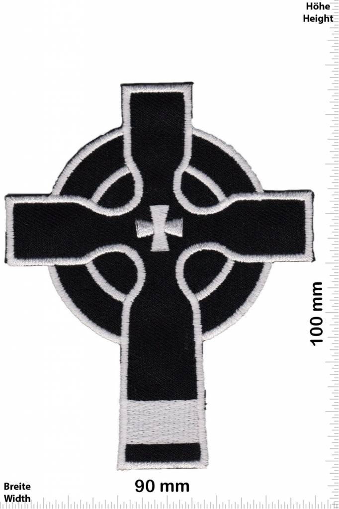 Kreuz Kreuz - Crucifix - Kelten - schwarz - silber