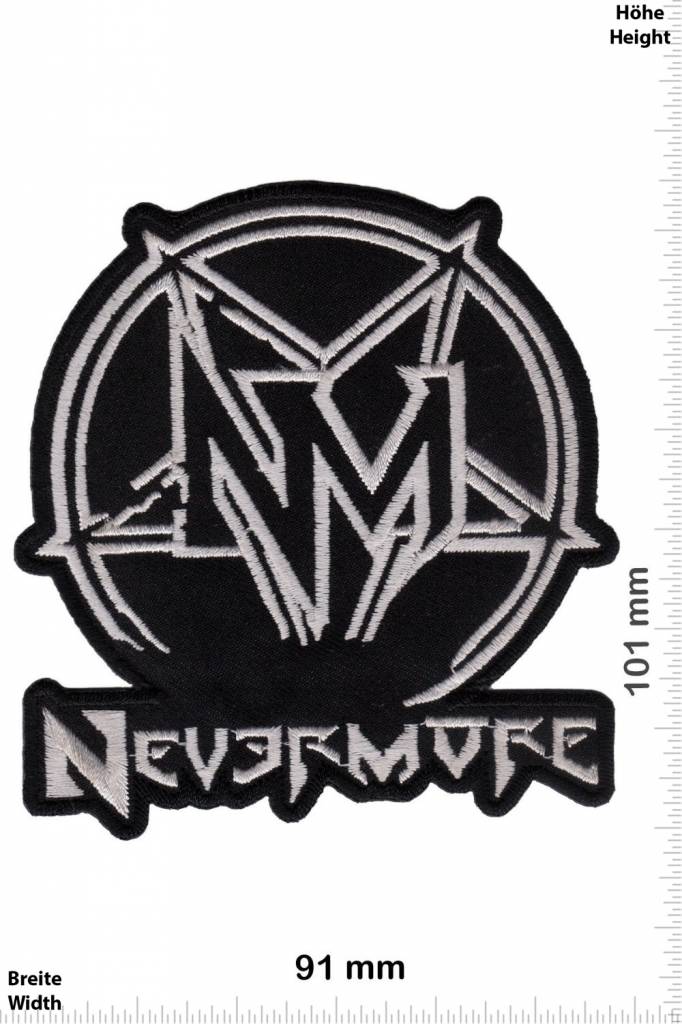 Nevermore Nevermore - silber - US-Metal-Band- HQ