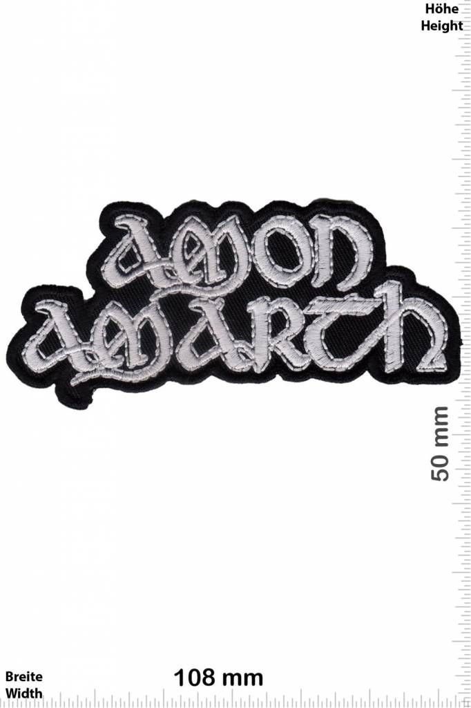 Amon Amarth Amon Amarth - silber Schrift  - Melodic-Death-Metal