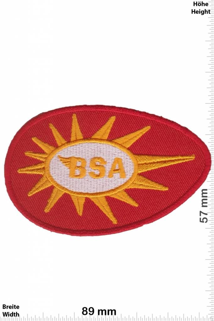 BSA BSA - rot - rot - Oldtimer - Classic