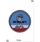 Shelby Shelby - Mustang  -blau-weiss-rot  - Auto - US Car Patch