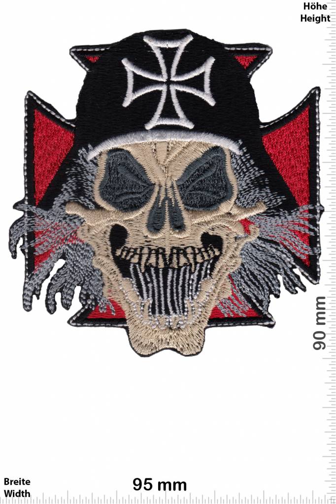 Totekopf  Skull - Iron Cross