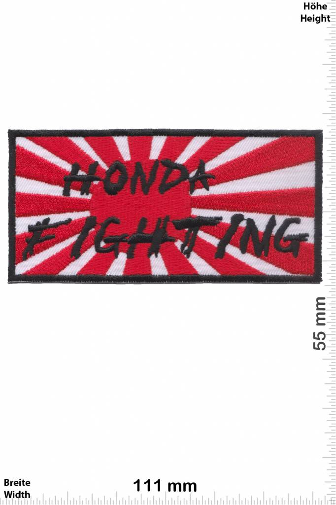 Honda Honda Fighting -  Japan Flag