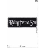 Sprüche, Claims Riding for the Son