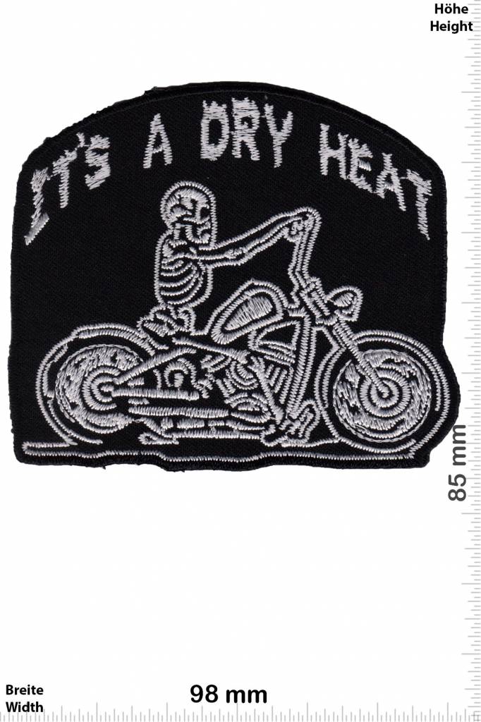 Biker It's a dry Heat