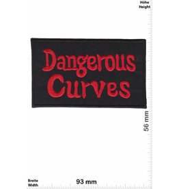 Sprüche, Claims Dangerous Curves - red