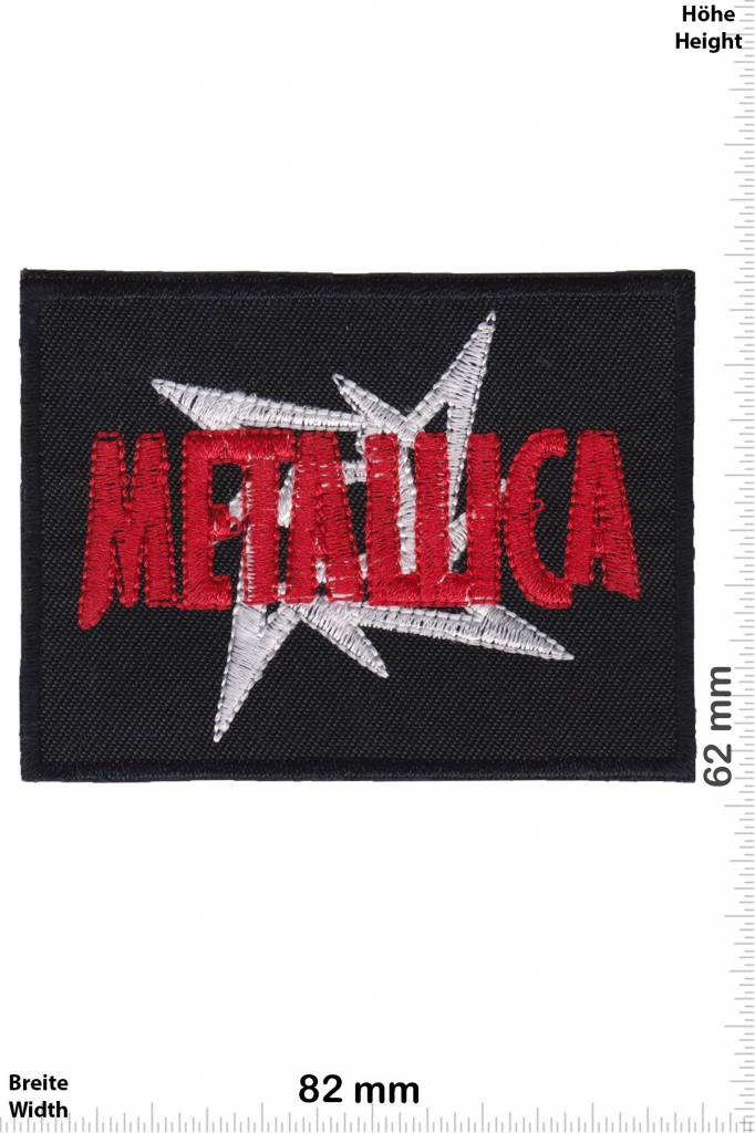 Metallica Metallica - red silver